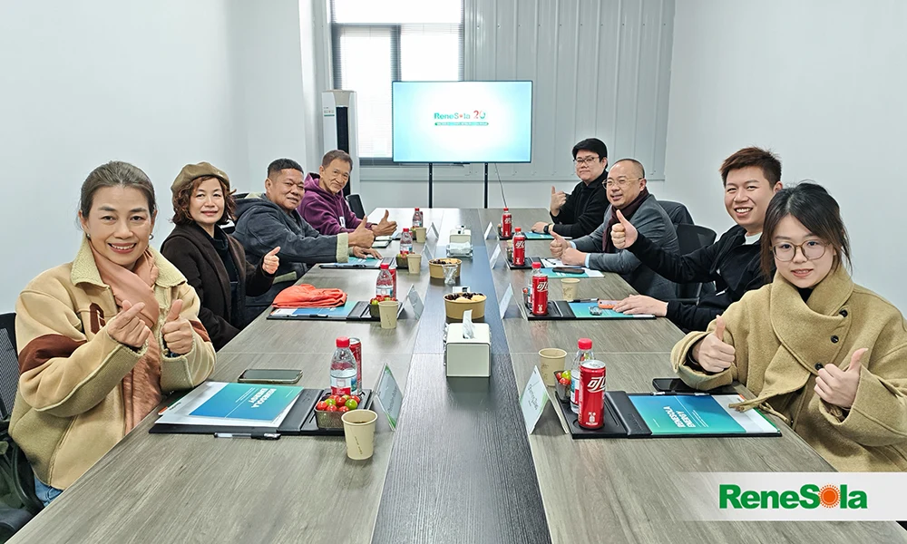 Thai Delegation Visits ReneSola: Teaming Up for New Market Opportunities