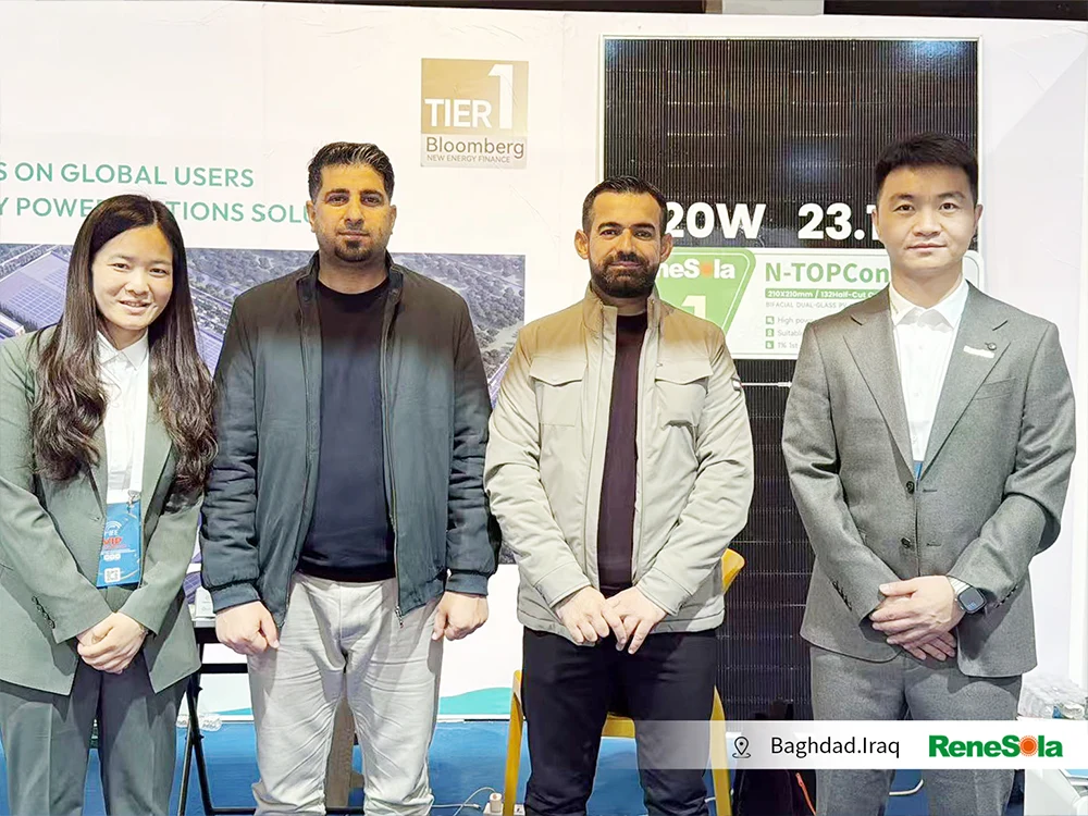 ReneSola Participates in Iraq Power Energy Exhibition, Helping Foster New Landscape for Energy Transition in the Middle East!