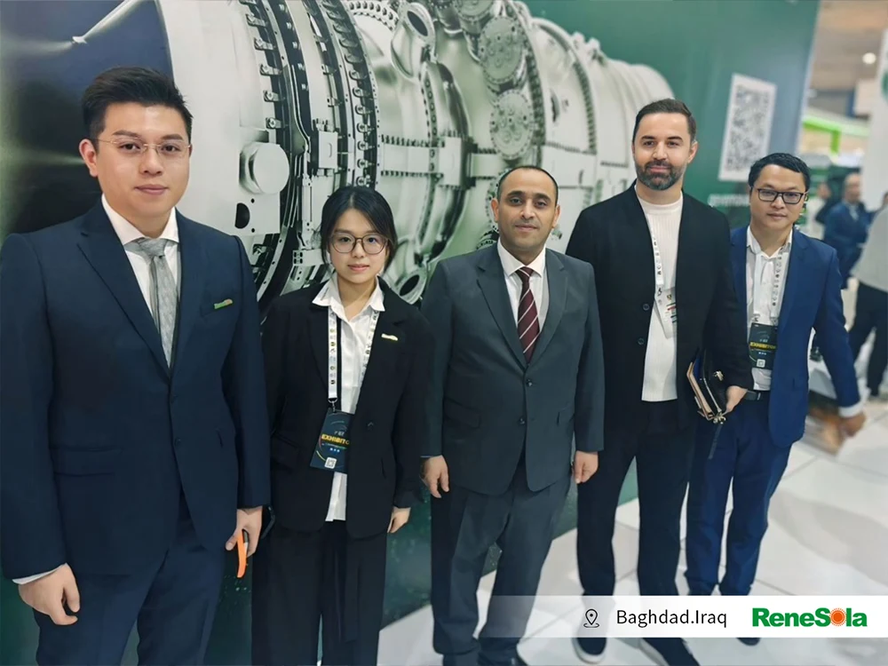 ReneSola Participates in Iraq Power Energy Exhibition, Helping Foster New Landscape for Energy Transition in the Middle East!